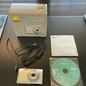 Nikon Digital Camera Coolpix S3600